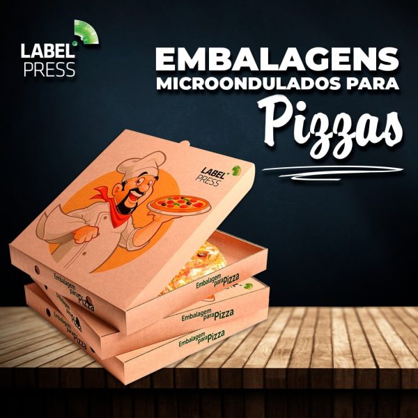 Embalagens para pizza - LabelPress