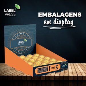 Emabalagens para Display - LabelPress